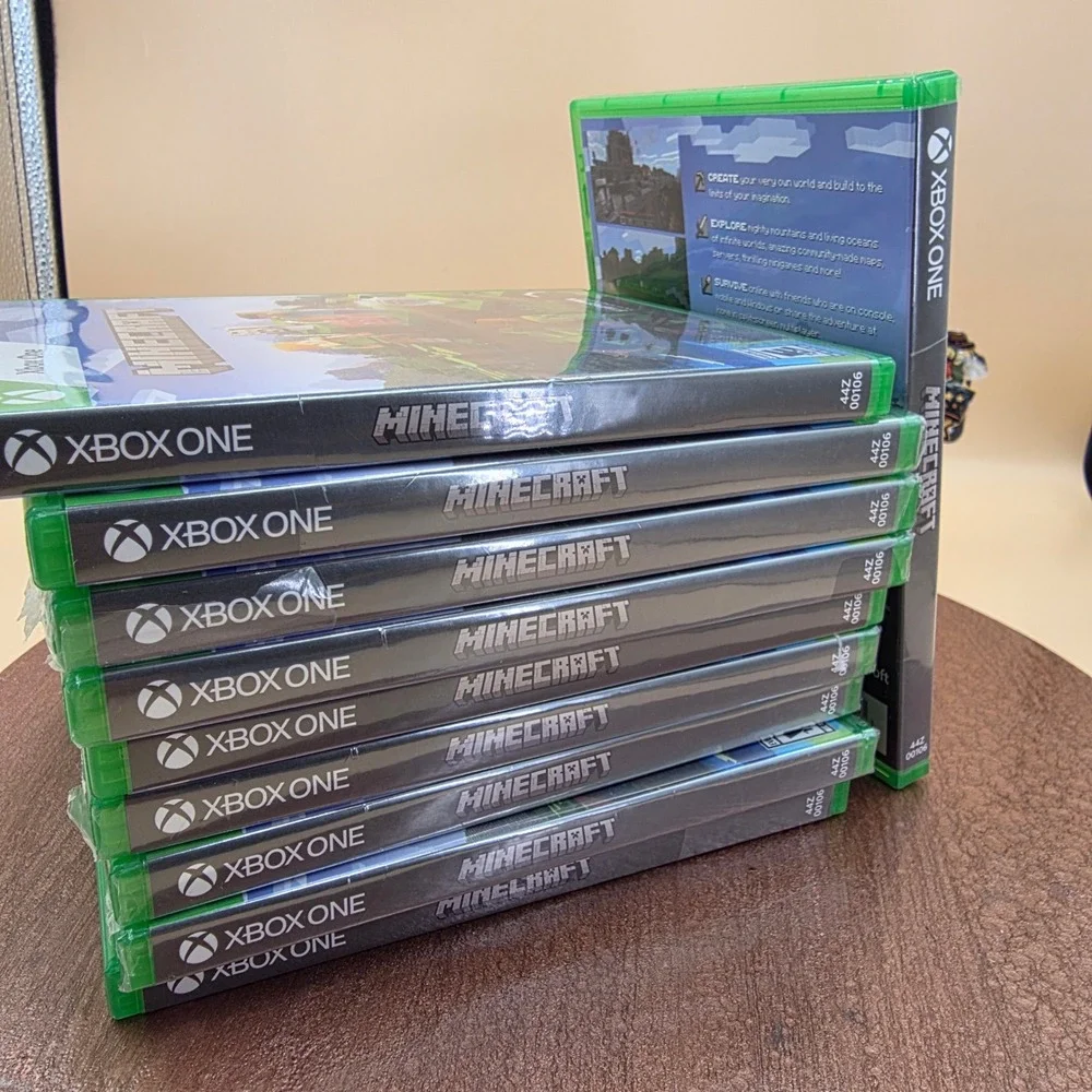 Minecraft Starter Collection Xbox One Series X Game 700 Minecoins New Sealed